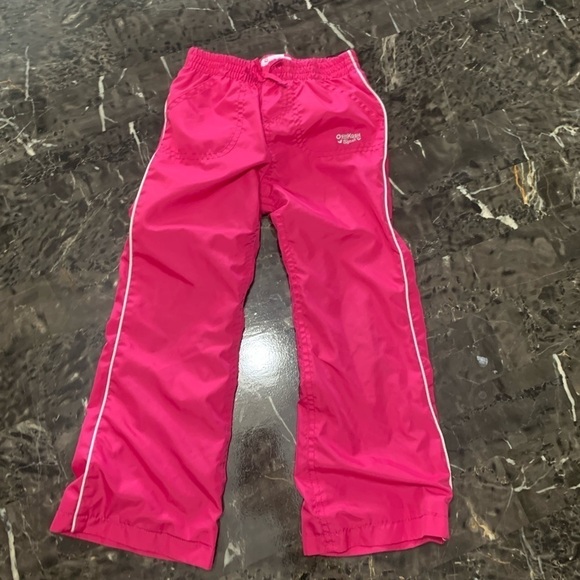 OSHKOSH B’gosh Girls size 4 Athletic pants pink - Picture 1 of 7